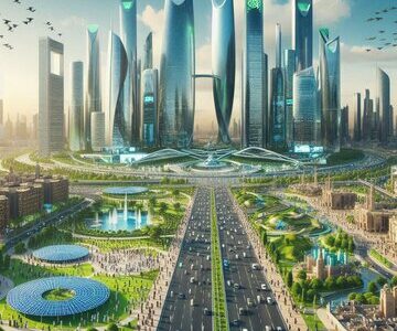 هوش مصنوعی، ۵ سال دیگر عربستان را به تصویر کشید/ عکس