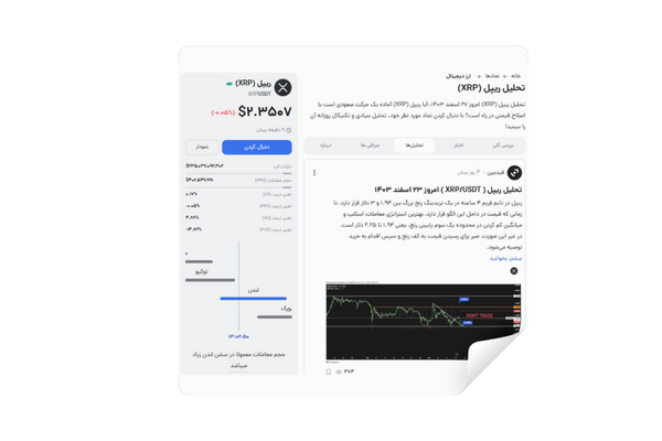 یک منبع معتبر تحلیل ریپل که ضررهامو به حداقل رسوند!
