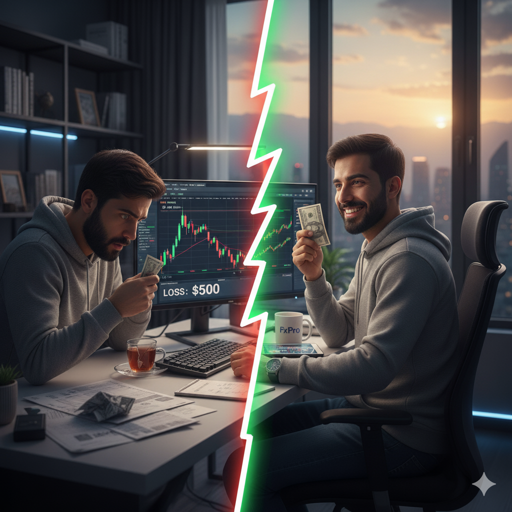 تجربه واقعی یک تریدر ایرانی در فارکس؛ از اولین ضرر تا اولین سود دلاری فارکس؛ شغل یا سرگرمی پرریسک؟