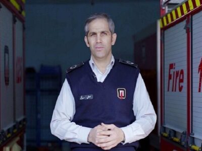 آتش سوزی هولناک در خیابان سعدی تهران