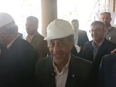 بازدید معاون رئیس جمهور از بیمارستان ۱۷ شهریور برازجان