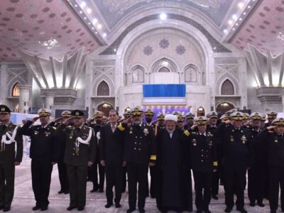 تجدید میثاق فرماندهان نیروی دریایی ارتش با آرمان‌های امام خمینی(ره)