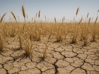 دست‌های کشاورزان رو به آسمان/ باران نیاید گندم دیم امسال از بین می‌رود