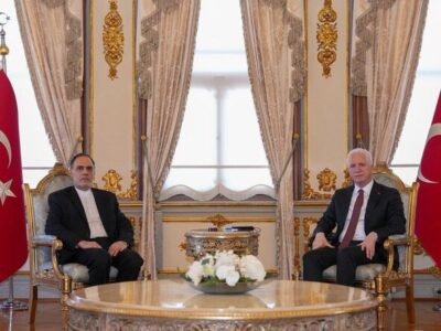 دیدار و گفت‌وگوی سفیر ایران در ترکیه با استاندار استانبول