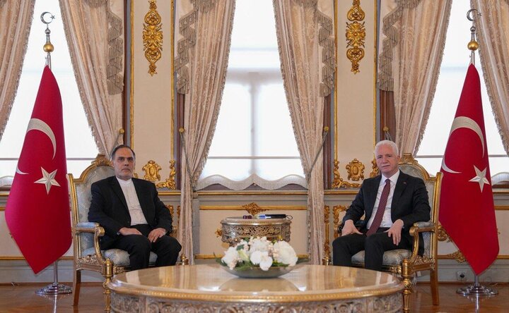 دیدار و گفت‌وگوی سفیر ایران در ترکیه با استاندار استانبول