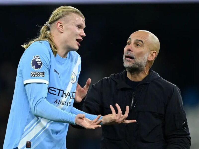 هالند چرا از کوره در رفت؟ / گواردیولا از علت مشاجره پرده برداشت