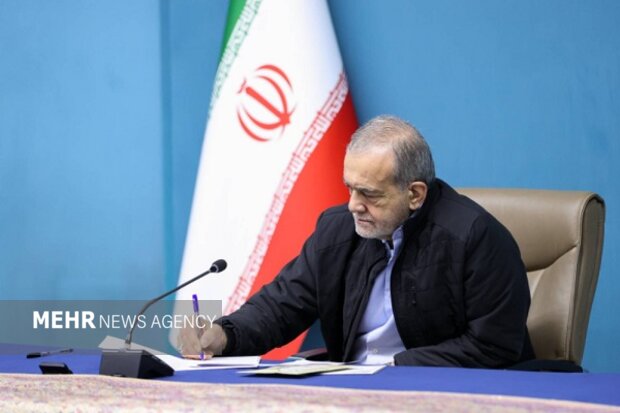 پزشکیان: پایان اشغال، راه حل اصولی مسئله فلسطین است