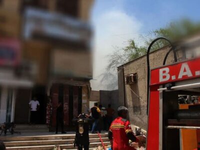 آتش سوزی مرگبار در شوش/ نجات یک زن جوان از میان شعله‌های آتش