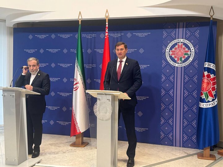 ایران و بلاروس در حوزه مقابله تحریمها از یکدیگر حمایت میکنند