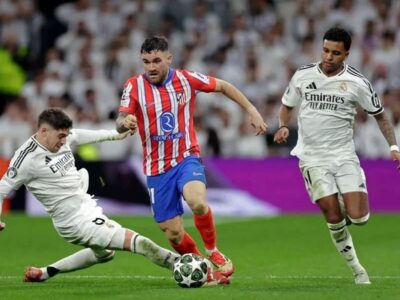 باخت ۰-۳ اتلتیک مقابل رئال مادرید/ درخشش پایان‌ناپذیر امباپه در ورزشگاه سن مامس