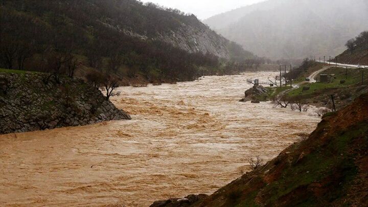 بارش بیش از ۱۴۰ میلی متر باران در کیش