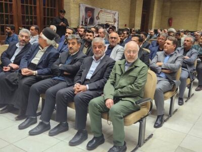 برگزاری مراسم گرامی‌داشت درگذشت فرزند نماینده لردگان با حضور رئیس مجلس