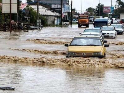 خوزستان زیر آب رفت