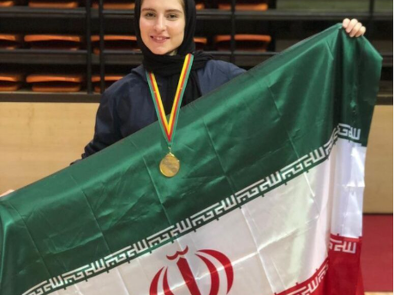 دختر ایرانی عضو کمیته بین المللی المپیک شد