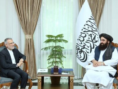 دیدار معاون وزارت امور خارجه ایران با وزیر خارجه افغانستان