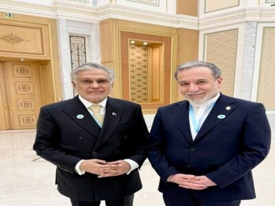 دیدار و گفتگوی وزرای خارجه ایران و پاکستان