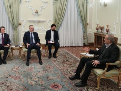 دیدار پزشکیان با وزیر امور خارجه ترکیه/ موضوع دیدار چه بود؟