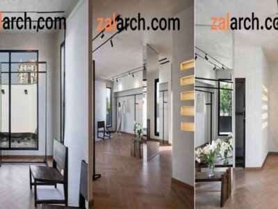 دیزاین دکور مزون لباس زنانه