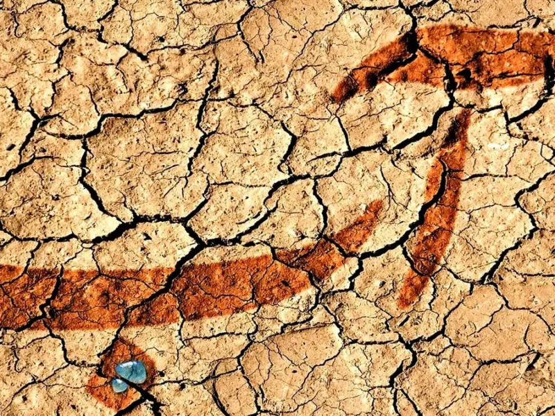 فاجعه شدت گرفت ؛ سقوط ذخایر آبی بحران آفرید