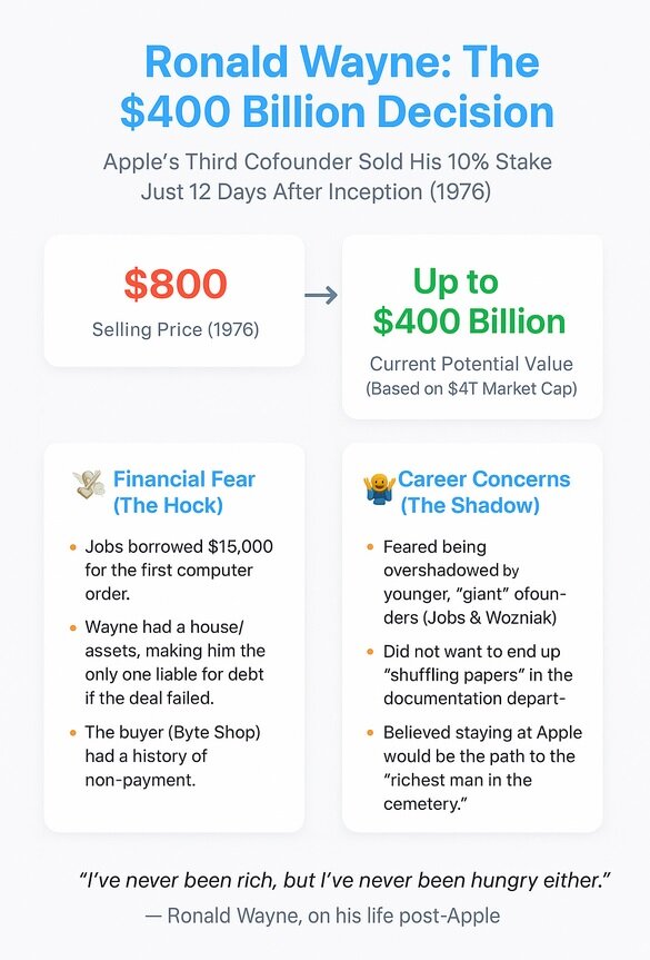 فردی که ۱۰% سهام اپل را ۸۰۰ دلار فروخت، و ۴۰۰ میلیارد دلار ضرر کرد! فردی که ۱۰% سهام اپل را ۸۰۰ دلار فروخت، و ۴۰۰ میلیارد دلار ضرر کرد!