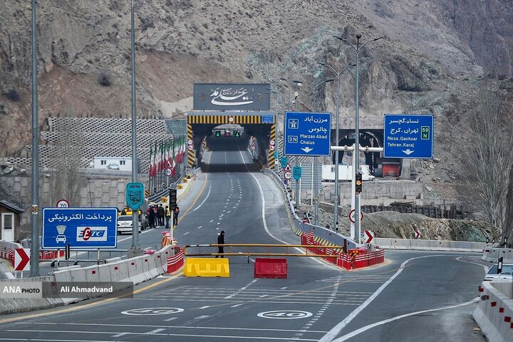 محورهای چالوس و آزادراه تهران شمال تا اطلاع بعدی یک‌طرفه شد