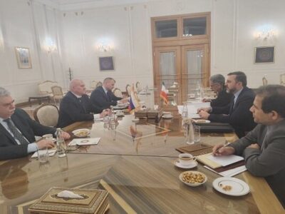 نشست دوجانبه نمایندگان ویژه ایران و روسیه در امور دریای خزر برگزار شد