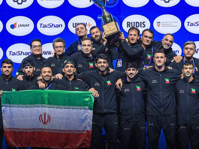 کشتی فرنگی ایران بهترین تیم جهان در سال ۲۰۲۵ شد