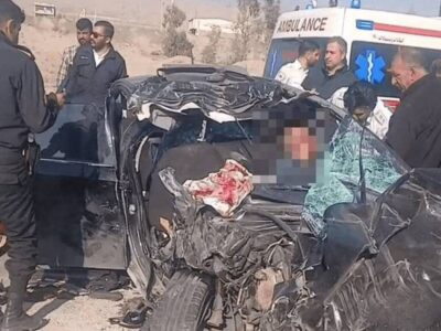 گزارش پلیس درمورد علت مرگ همسر معاون رئیس جمهور / علت تصادف مشخص شد