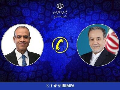 گفتگوی تلفنی وزرای امور خارجه ایران و مصر