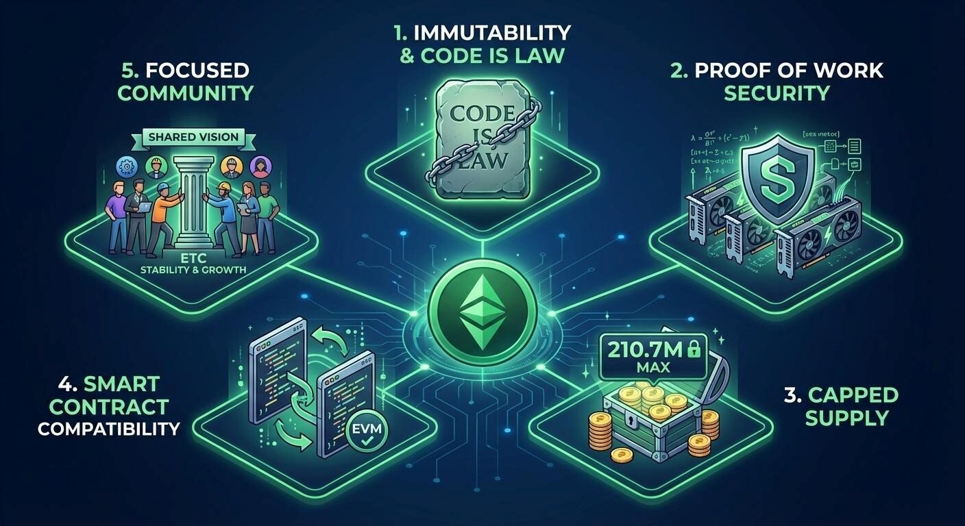 ۵ نکتهای که باید قبل از خرید اتریوم کلاسیک (ETC) بدانید ۵ نکتهای که باید قبل از خرید اتریوم کلاسیک (ETC) بدانید