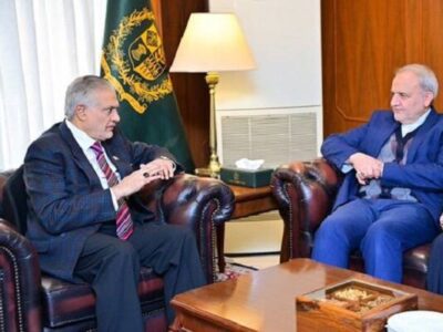 ابلاغ نامه عراقچی به وزیر خارجه پاکستان