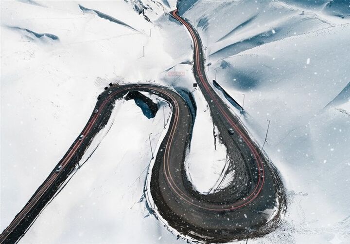 بارش برف و باران در جاده‌های ۸ استان| ترافیک سنگین در کندوان