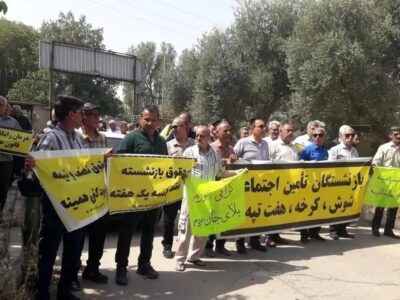 بازنشستگان: صدای اعتراضات هیچ زمانی شنیده نشده است