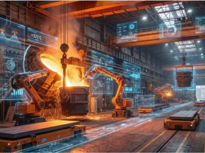 ربات‌ها در نزدیکی کوره بلند؛ هوش مصنوعی در صنعت فولاد چه می کند؟