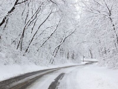 بارش سنگین برف در فریدن استان اصفهان