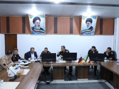 برگزاری نشست توجیهی رزمایش مرکب دریایی ایران و روسیه در بندرعباس