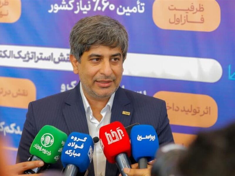 بهره‌برداری از نوین الکترود اردکان وابستگی استراتژیک فولاد کشور را قطع کرد