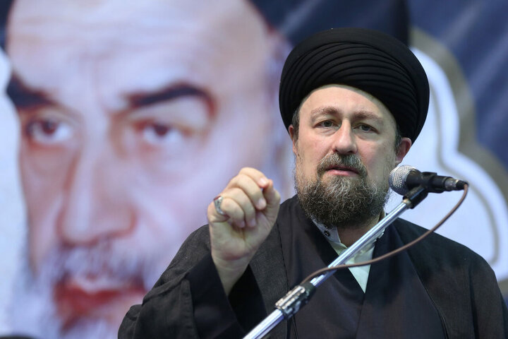 تسلیت حجت الاسلام خمینی به حجت الاسلام محسن قمی در پی درگذشت برادرش