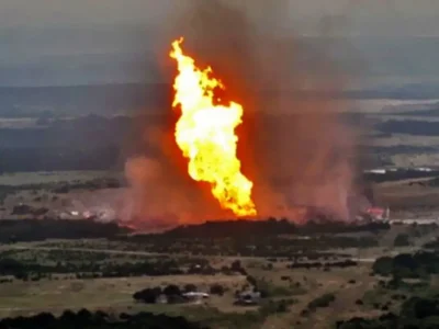 جزئیات آتش‌سوزی گسترده در حوالی پالایشگاه نیک گاز تبریز / ماجرا چیست؟