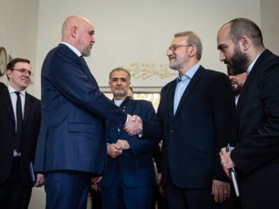 دیدار وزیر انرژی روسیه با علی لاریجانی؛ تأکید بر ارتقای روابط راهبردی