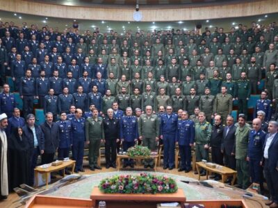 نشست فرمانده نیروی هوایی ارتش با دانشجویان دافوس