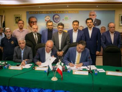 توسعه همکاری‌های استانی ایران و پاکستان؛ اتاق های اراک و کراچی تفاهمنامه امضا کردند