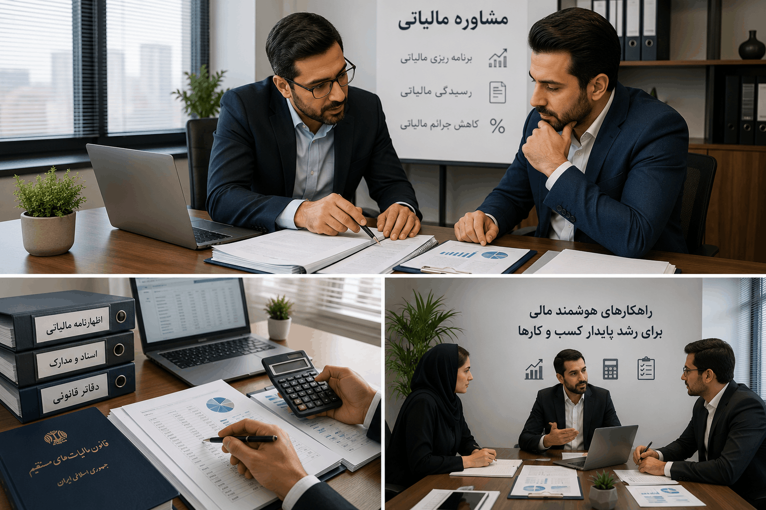 بررسی اسناد حسابداری و مالیاتی برای کاهش ریسک جرایم مالیاتی